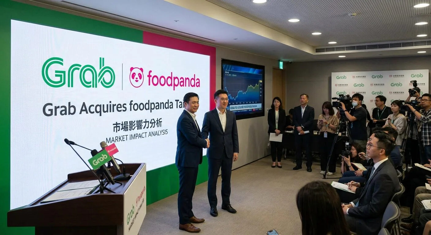 Grab to Acquire foodpanda Taiwan: Market Impact Analysis thumbnail