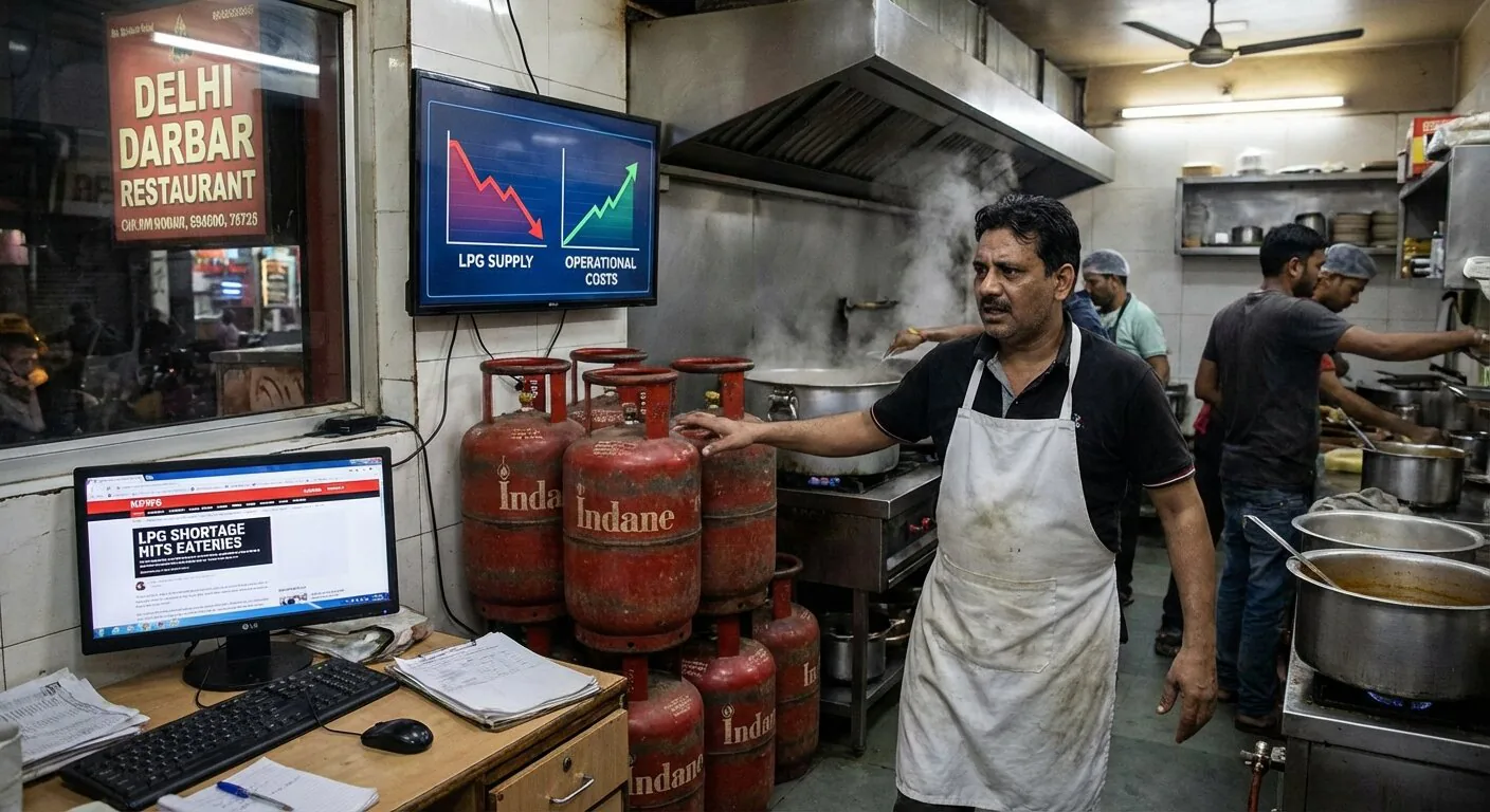 LPG Crisis Hits Indian Restaurants: The Data Impact thumbnail