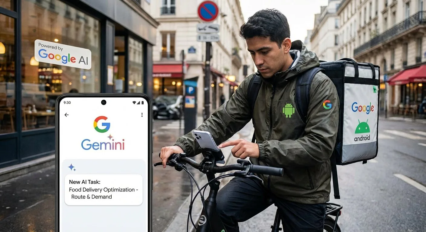 Google Gemini Android AI Tasks: Food Delivery Impact thumbnail