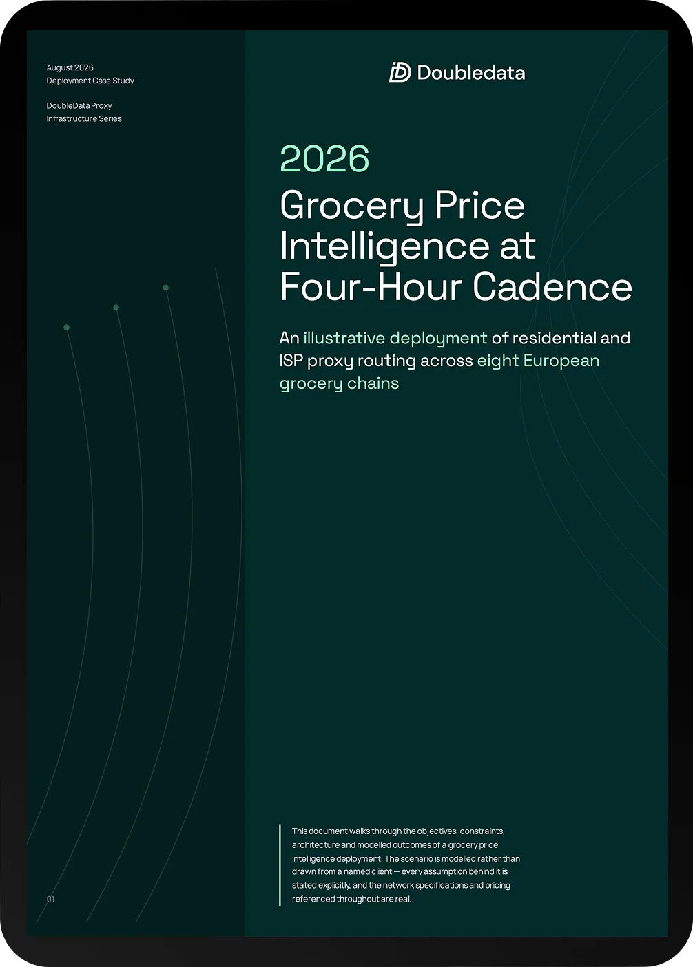 Grocery price intelligence case study report cover