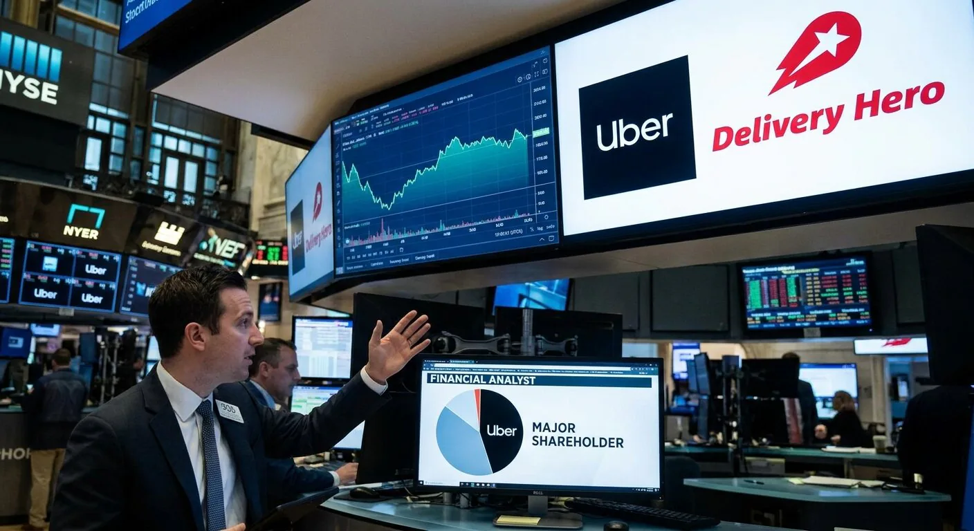 Uber Becomes Top Delivery Hero Shareholder: Market Analysis thumbnail