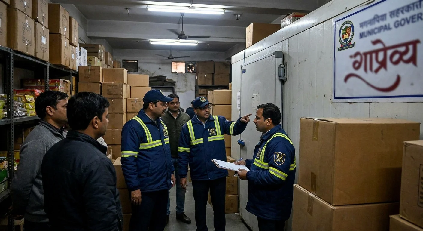 Delhi Food Safety Cracks Down on Dark Stores thumbnail