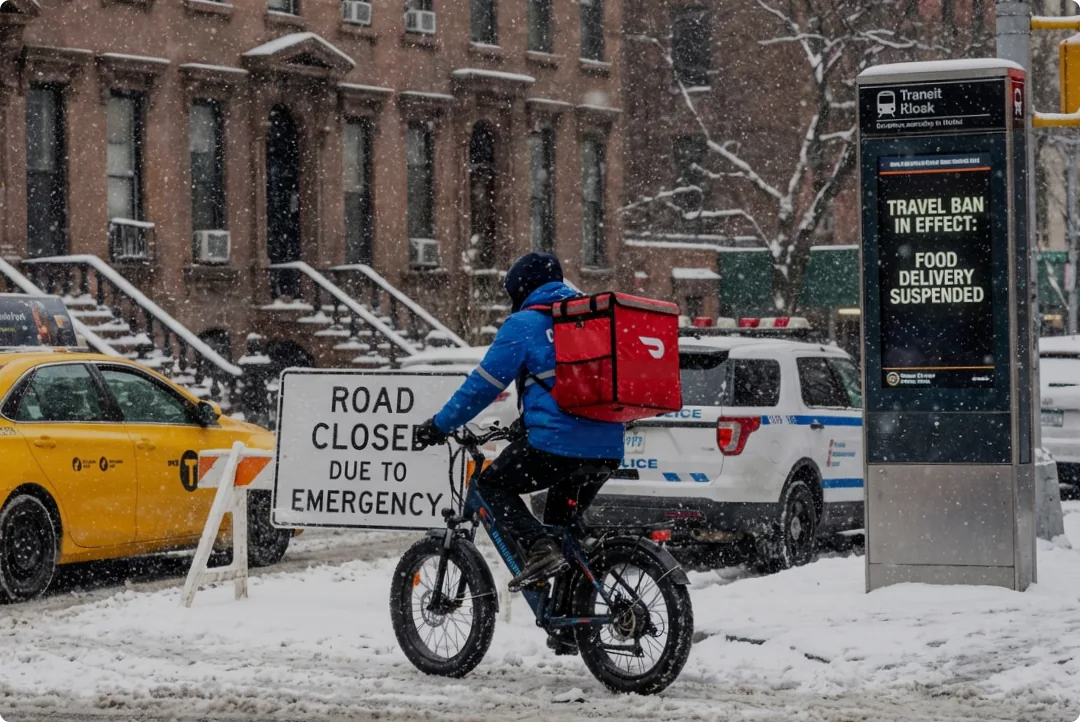 NYC Blizzard Travel Ban: Food Delivery Impact Analysis thumbnail