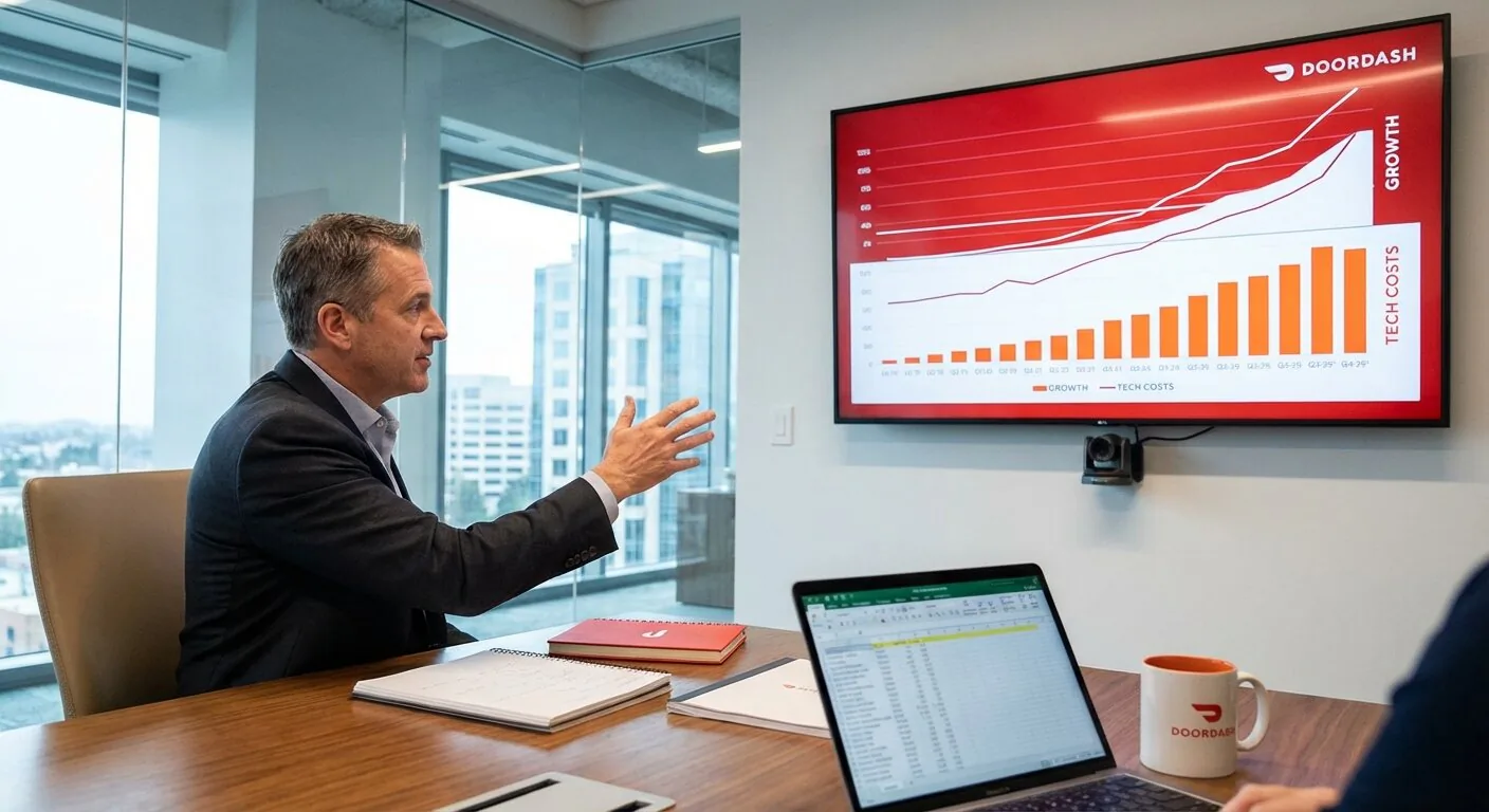 DoorDash Growth vs Tech Costs: Data Analysis for Executives thumbnail