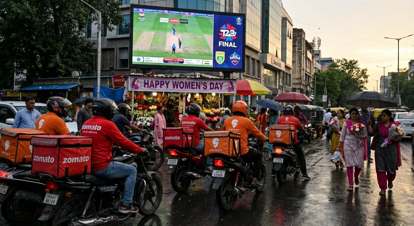 T20 Final & Women's Day Drive Food Delivery Sales Surge thumbnail