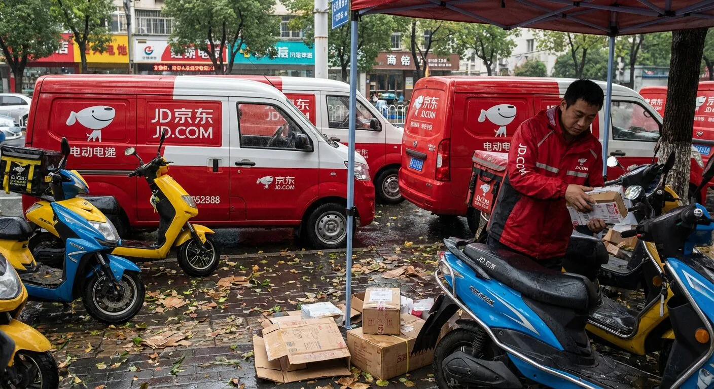 JD.com Posts Quarterly Loss Amid Delivery Battle thumbnail