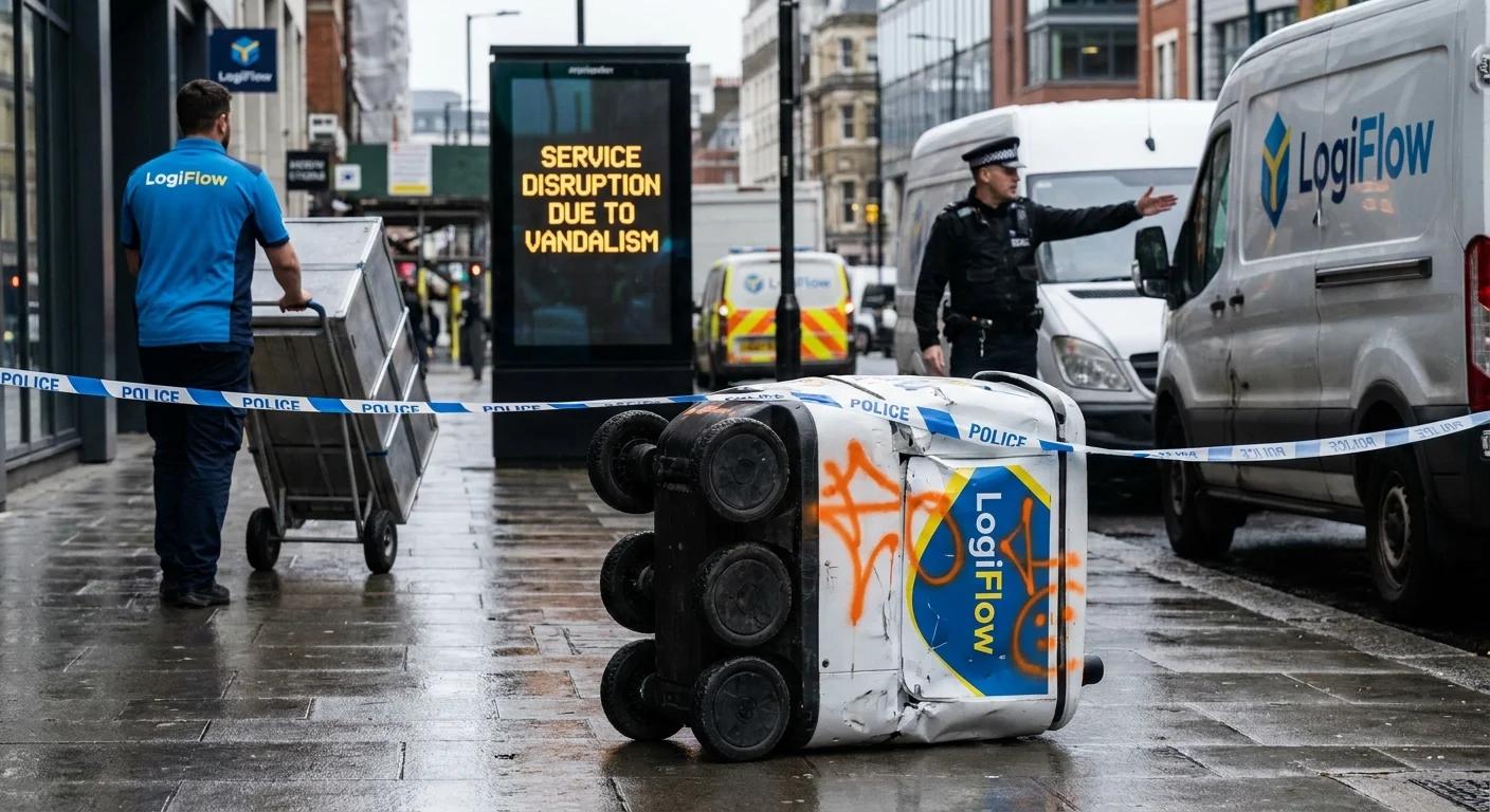 The Impact of Delivery Robot Vandalism on Logistics thumbnail